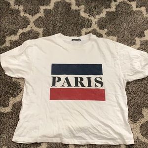 brandy short sleeve graphic tee